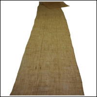 Length Of Wonderful Old Beige Hemp Kaya Mosquito Netting