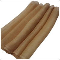 Length Of Old Very Rare Beige Silk Kaya