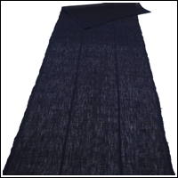 Length Of Lovely Dark Indigo Kaya Mixed Hemp  Cotton Mosquito Netting