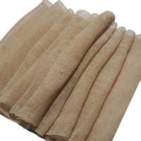 Length Of Old Natural Beige Hemp Kaya Mosquito Netting