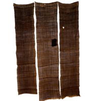 Wonderful Lengths Of Rustic Hemp Kaya Mosquito Netting Rare Walnut Color 3 Panel Set On Reserved