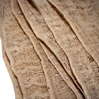 Extra Wide Length Of Old Kaya Mosquito Netting Natural Hemp