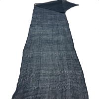 Kaya Length Of Slightly Faded Indigo Hemp Mosquito Netting