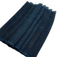 Kaya Length Of Wonderful Indigo Hemp  Cotton Mosquito Netting