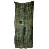 Kaya 2 Lengths Hand Sewn Together Of BlueGreen Hemp Mosquito Netting