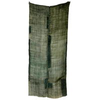 Kaya 2 Lengths Hand Sewn Together Of BlueGreen Hemp Mosquito Netting