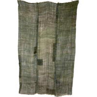 Kaya 3 Lengths Hand Sewn Together Of BlueGreen Hemp Mosquito Netting