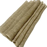 Kaya Length Of Beige Hemp  Cotton Kaya Mosquito Netting