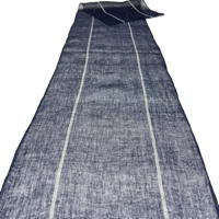 Kaya Lovely Indigo With White Stripe Hemp  Cotton Mix