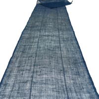 Kaya Length Of Faded Greenish Blue Hemp  Cotton  Mosquito Netting