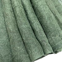 Lovely Length Of Natural Pea Green Hemp  Cotton Kaya